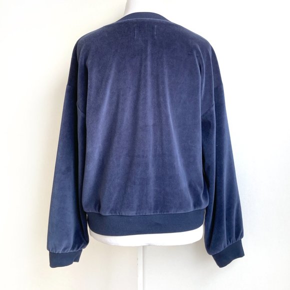 MWL Madewell Velour Pullover - Picture 4 of 13